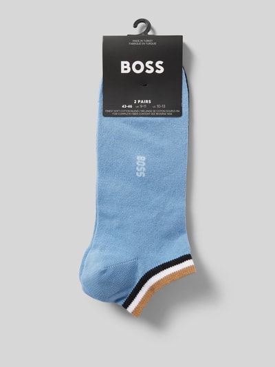 BOSS Socken mit Label-Detail im 2er-Pack Bleu 3