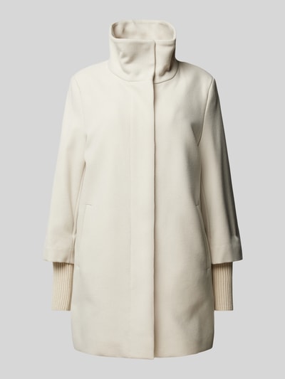 Christian Berg Woman Selection Jas met opstaande kraag Offwhite - 2