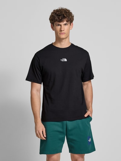 The North Face T-shirt z nadrukiem z logo Czarny 5