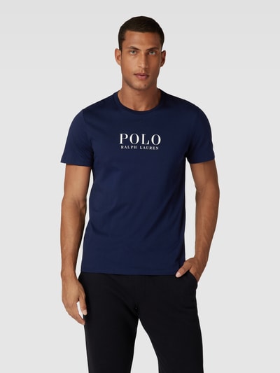 Polo Ralph Lauren Underwear T-Shirt mit Label-Print Marine 4