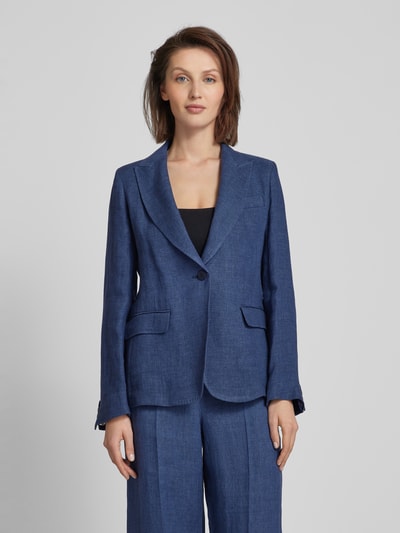 Weekend Max Mara Blazer met klepzakken, model 'NALUT' Marineblauw - 4