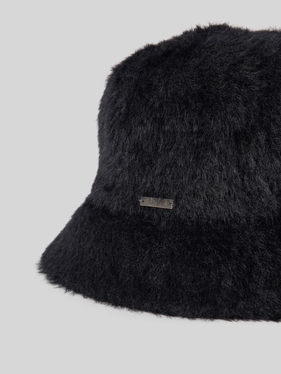 Barts Bucket Hat mit Label-Patch Modell 'Lavatera' Black 2
