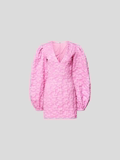 ROTATE BIRGER CHRISTENSEN Minikleid mit Zierbesatz Pink 2