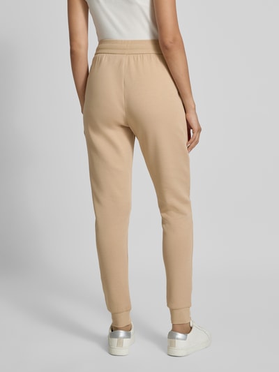 ARMANI EXCHANGE Slim fit sweatpants van katoenmix met tunnelkoord Camel - 5