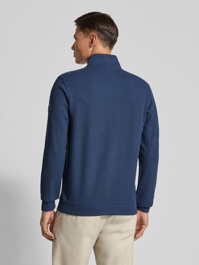Lerros Sweatshirt met opstaande kraag, model 'SELANIK' Blauw - 5