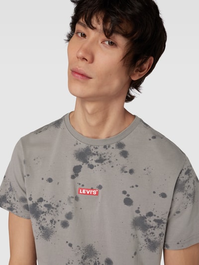 Levi's® T-Shirt mit Logo-Stitching Anthrazit 3