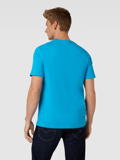 s.Oliver RED LABEL T-Shirt mit Label-Detail Modell 'BASIC' Aqua 5