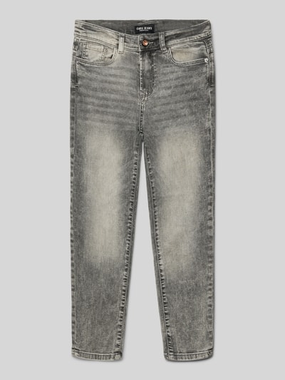 CARS JEANS Jeansy z 5 kieszeniami model ‘Maxwel’ Średnioszary 1