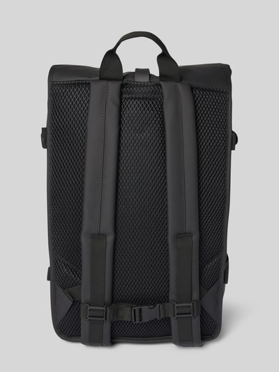 RAINS Rucksack mit Reißverschlusstasche Black 4