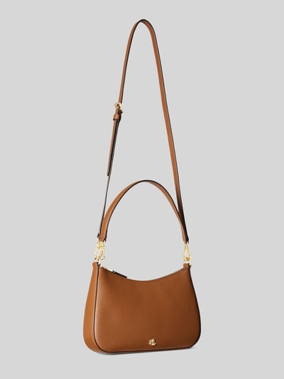 Lauren Ralph Lauren torba na ramię z naturalnej skóry Koniakowy 3