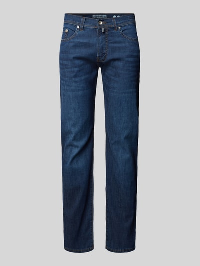 Pierre Cardin Tapered fit jeans in 5-pocketmodel, model 'Lyon' Jeansblauw - 2