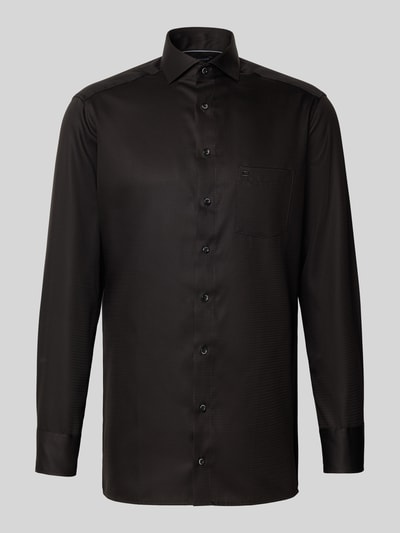 OLYMP Regular Fit Business-Hemd aus reiner Baumrolle Black 2