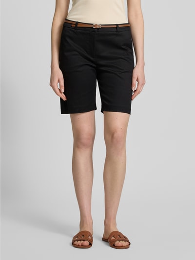 B.Young Regular Fit Bermudas mit Gürtel Modell 'Days' Black 4