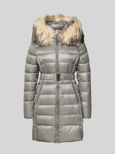 ROCK'N BLUE Kurtka puchowa z paskiem model ‘Amy RX’ Jasnoszary 2