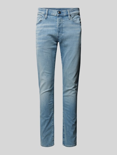 G-Star Raw Slim Fit Jeans im 5-Pocket-Design Hellblau 1