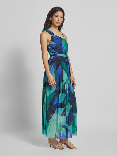 GUIDO MARIA KRETSCHMER WOMAN Abendkleid mit Bindegürtel Modell 'Majella' Dunkelblau 1