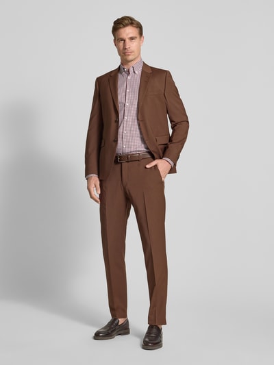 Jake*s Regular Fit Business-Hemd mit Button-Down-Kragen Fuchsia 1