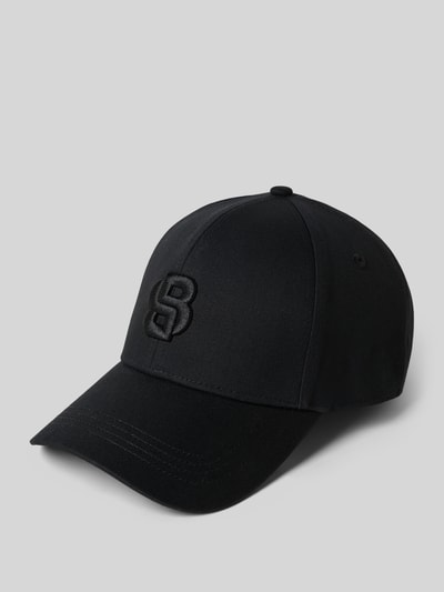 Produktfoto, Basecap aus reiner Baumwolle Modell 'ZED-B-ICON' von BOSS, Optik: Unifarben, Logo-Detail, Label-Prägung, eingestickte Luftlöcher