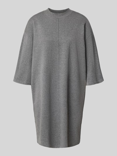 OPUS Knielanges Strickkleid mit 1/2-Arm Modell 'Wanalo' Hellgrau 2
