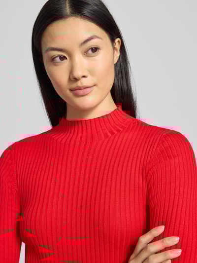 Armedangels Slim fit pullover van puur biologisch katoen, model 'ALAANIA' Rood - 3