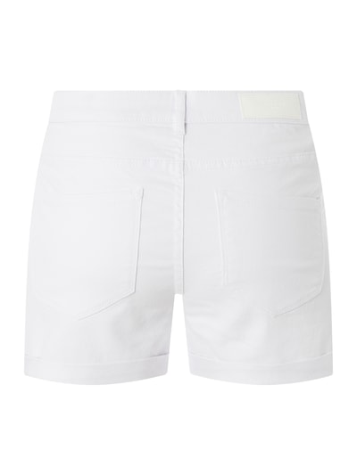 Vero Moda Jeansshorts mit Stretch-Anteil Modell 'Hot Seven' Weiss 4