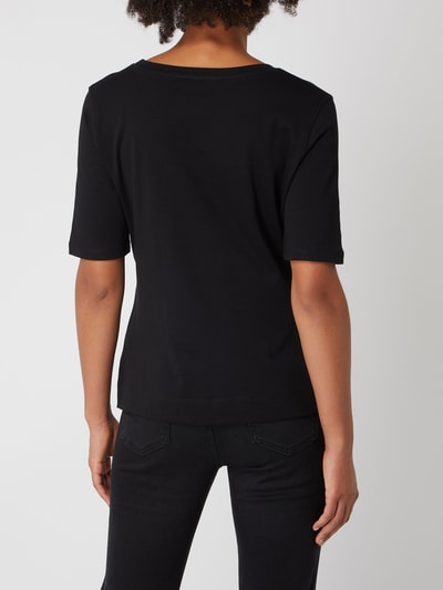 Gerry Weber T-shirt z bawełny  Czarny 5