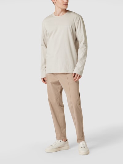 Tiger Of Sweden Longsleeve mit Label-Print Sand 1