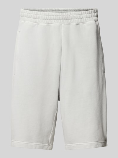 Carhartt Work In Progress Regular Fit Sweatshorts mit Eingrifftaschen Hellgrau 2