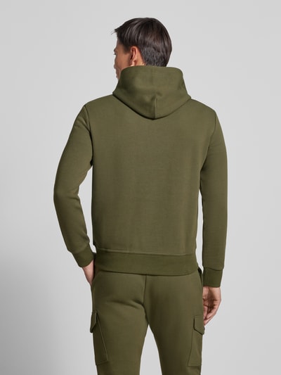 Polo Ralph Lauren Hoodie mit Label-Stitching Oliv 5