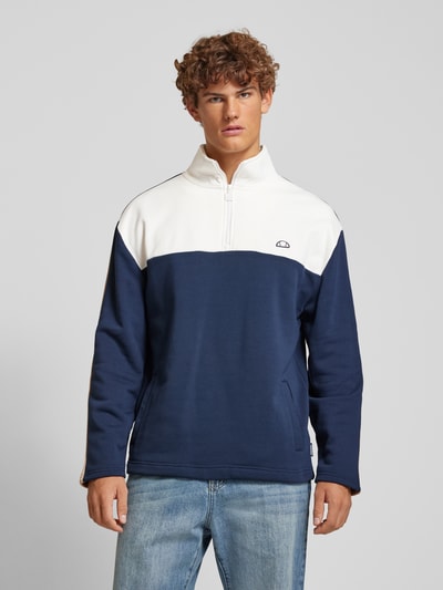 Ellesse Sweatshirt mit Stehkragen und Reißverschluss Modell 'INERALO' Offwhite 4