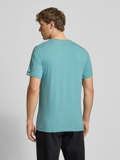 PME Legend T-Shirt mit Label-Detail Modell 'GUYVER' Hellblau 5