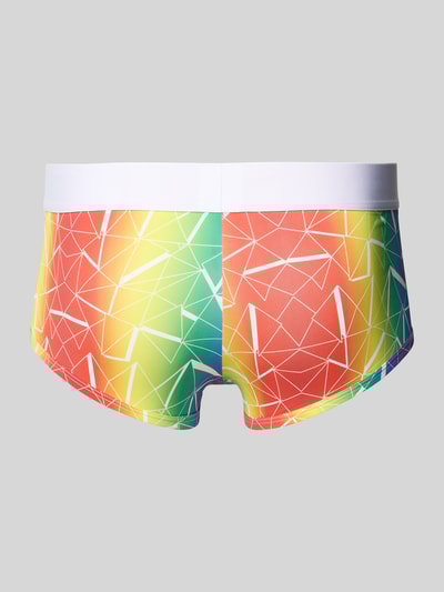 HOM Trunks mit elastischem Label-Bund Rot 3