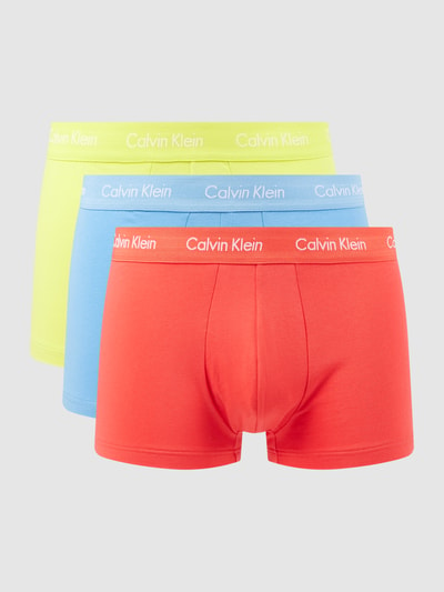 Calvin Klein Underwear Classic Fit Low Rise Trunks mit Stretch-Anteil im 3er-Pack  Gelb 1