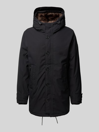 Tom Tailor 2-in-1 Parka mit herausnehmbarer Kapuze Black 2