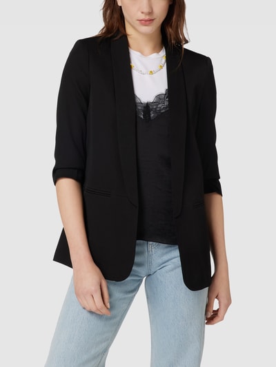 Only Blazer met sjaalkraag, model 'ELLY' Zwart - 4