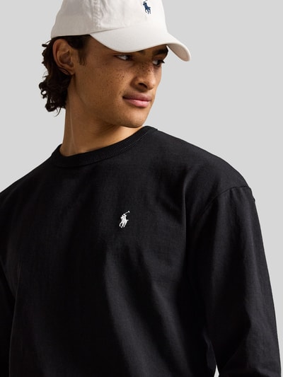 Polo Ralph Lauren relaxed fit shirt met lange mouwen van puur katoen Zwart - 3
