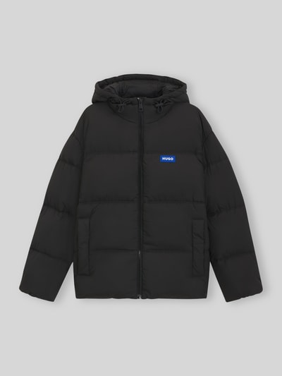 HUGO Blue Regular Fit Steppjacke mit Kapuze Modell 'Bodo2541' BLACK 2