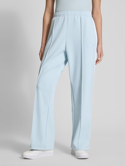 Guess Jeans Sweatpants met siernaad Lichtblauw - 4