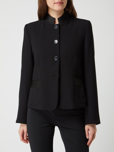 Emporio Armani Blazer met opstaande kraag Zwart - 4