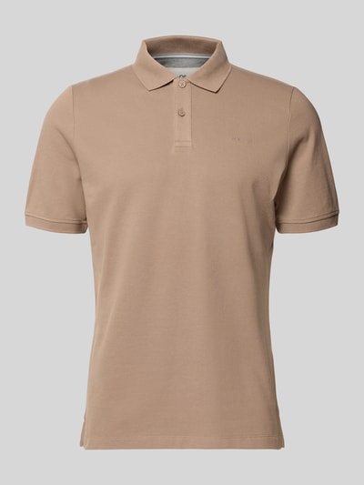 Produktfoto, Regular Fit Poloshirt aus reiner Baumwolle von s.Oliver RED LABEL, efekt: jednolity kolor, wyhaftowane logo, krój regular fit, kołnierzyk polo, dekolt w serek, listwa guzikowa, krótki rękaw, prążkowane zakończenie rękawów, wykończenie z rozcięciami po bokach, pika, materiał: bawełna