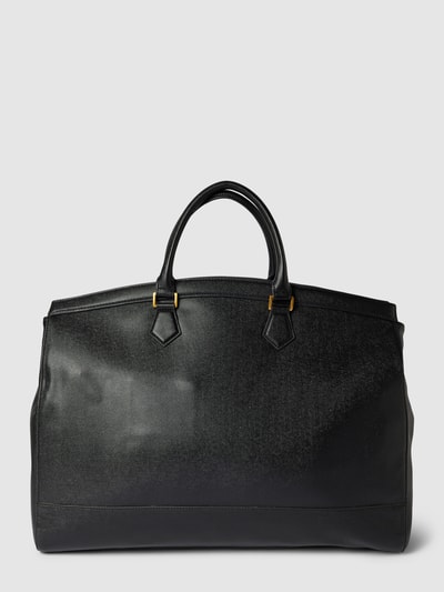 Guess Torba weekendowa z aplikacją z logo model ‘KING DUFFLE BAG’ Czarny 4