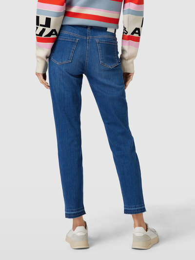 Marc Cain Regular fit jeans met contrastnaden Jeansblauw - 5