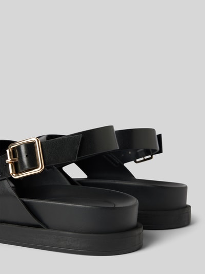 Only Sandalen met bevestigingsriempje, model 'MINNIE' Zwart - 2