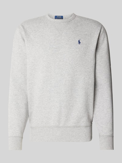 Polo Ralph Lauren Comfort Fit Sweatshirt aus Baumwoll-Mix Hellgrau 2