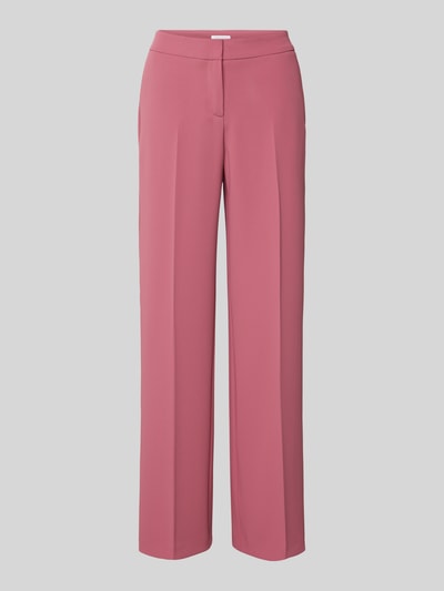 Jake*s Cocktail Straight Leg Hose mit Bügelfalten Altrosa Melange 2