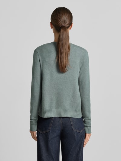VILA Strickjacke aus Viskose-Mix Petrol 5