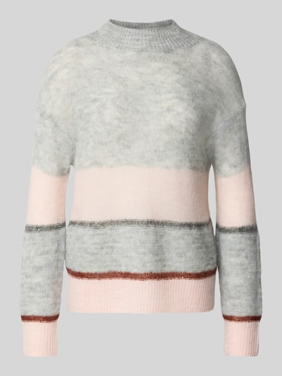 s.Oliver BLACK LABEL Relaxed Fit Strickpullover mit Woll-Anteil Rose 2