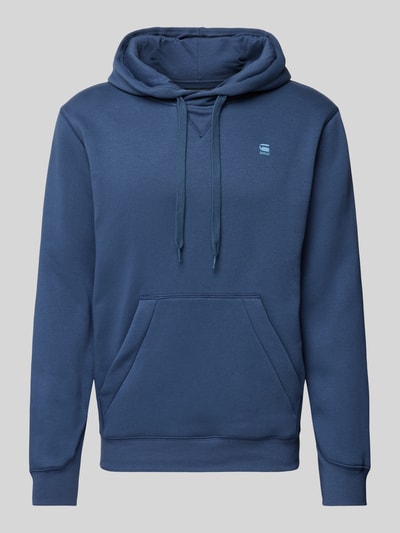 G-Star Raw Hoodie mit Logo-Stitching Jeansblau 2