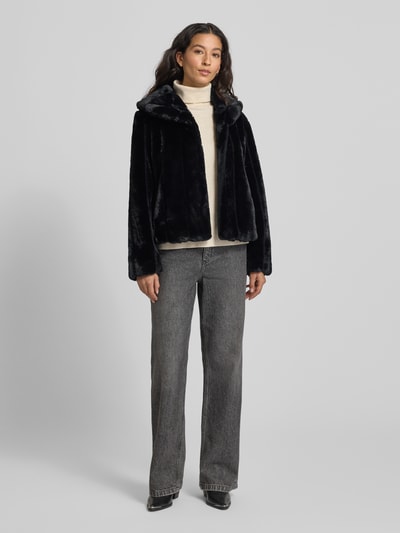 Guess Jacke aus Kunstfell Modell 'NEW SOPHY' Black 1