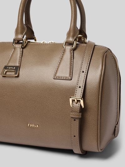 FURLA Handtasche mit Tragehenkeln Modell 'OLIVIA' Mittelgrau 2